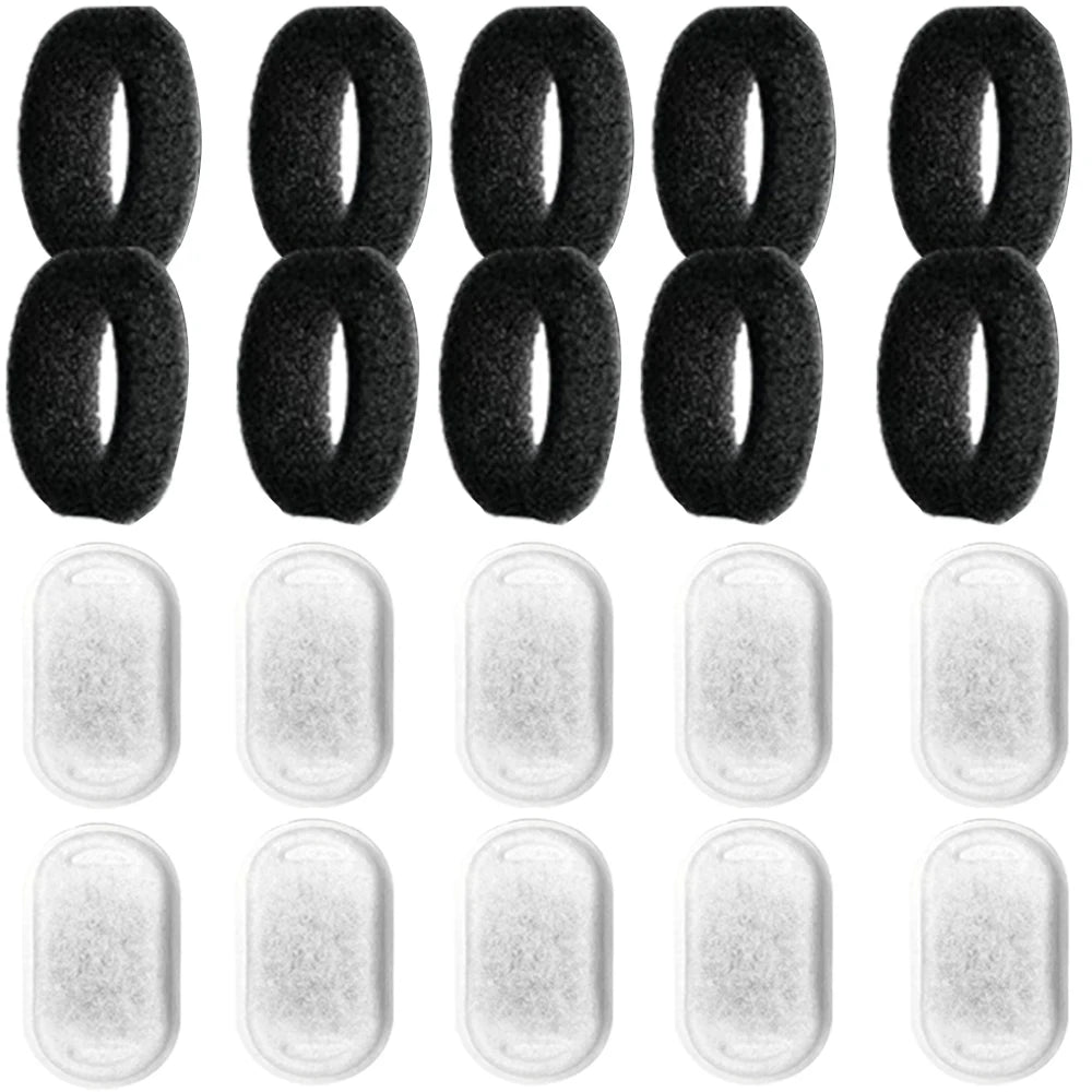 Replacement Filters For Cat Dog Water Fountain Stainless Steel Dispenser Feeders Pet Fountain Activated Carbon Replaced Filter