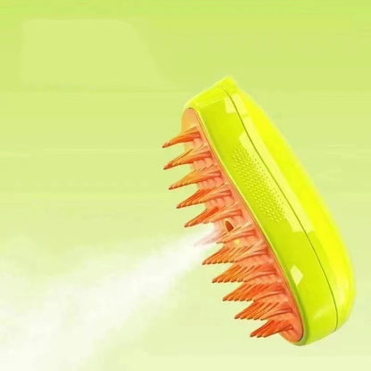 Pet spray mango massage comb cat and dog one-click spray anti-skies comb bath brush remove floating hair pet comb