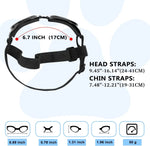 ATUBAN Pet Helmet and Goggles Set, 2 PCS Helmet and Sunglasses Pet Cap Hard Hat Adorable Puppy Goggles for Small Pets - shimendi