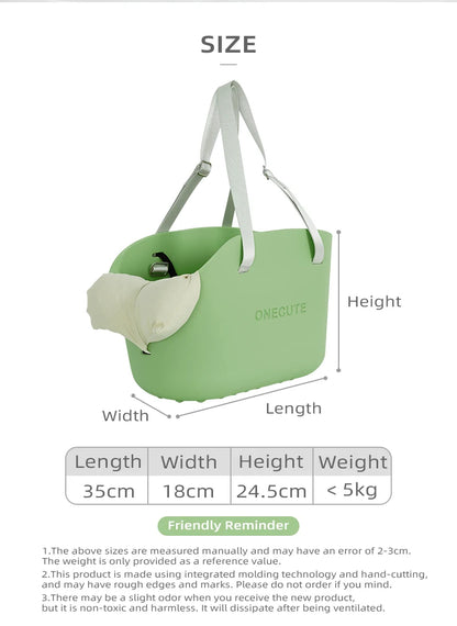 EVA Pet Carrier Bag, Waterproof & Breathable Dog Cat Shoulder Backpack, Lightweight Portable for Small Animals Outdoor Travel