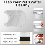 12-Pack Cat Water Fountain Filters & Sponges, Long-Lasting Replacement for Clean & Healthy Water for APETDOLA - shimendi