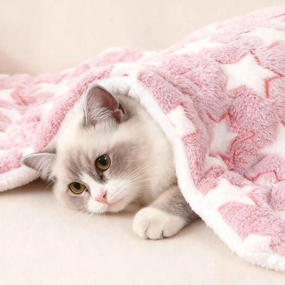 12 Color Dog Bed Mat Portable Pet Sleeping Bed Plush Blanket Washable Cat Bed Sofa Home Travel Comfort Warm Soft Flannel Blanket