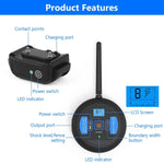 Wireless Dog Fence, Electric Dog Collar Fence,Pet Containment System, Adjustable Warning Strength, Rechargeable, Harmless and Su shimendi Sécurité et Confort pour Chien chat| Shimendi