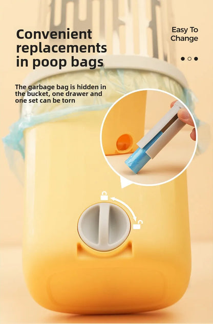 New Cat Litter Shovel Scoop with Refill Bag for Pet Filter Clean Toilet Garbage Picker Cat Supplies Cat Litter Box Self Cleaning