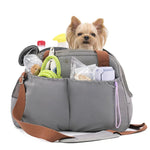Portable Pet Dog Carrier Cat Travel Bag with Cover for Small Dogs Cats Puppies Soft-Sides Dog Car Seat Safe Bed Dog Handbag shimendi Sécurité et Confort pour Chien chat| Shimendi
