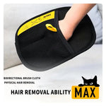 Animal hair glove Electrostatic gloves Two-way brush pet hair removal glove for cats dogs clothes furniture  electrostatic shimendi Sécurité et Confort pour Chien chat| Shimendi