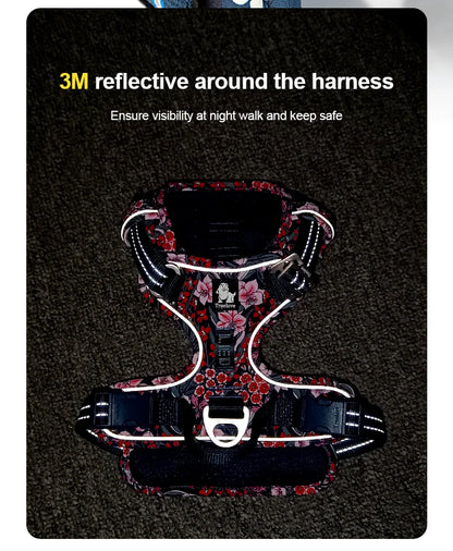 Truelove Pet Harnesses Durable Update Codura Fabric Nylon Aluminum Accessories Dog Harnesses Manufacturers TLH5656