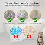 Self-Cleaning Cat Litter Box Open-Top Design with Advanced Safety Sensors Extra Large Capacity for Multi-Cat Homes Hassle-Free - shimendi