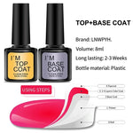 Gel Nail Polish 36 Color Nail Gel Polish Semi Permanent Gel Vernis Base Top Coat Nail Art Manicure Soak Off LED UV Gel Varnishes - shimendi