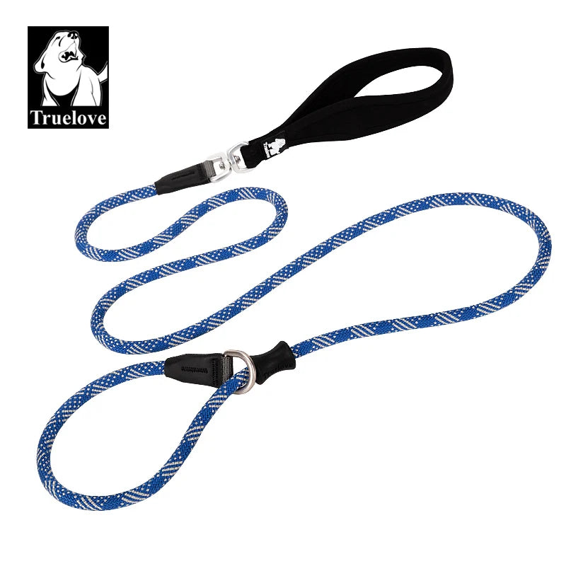 Truelove Pet Training Leash and Collar Durable Slip Lead Dog Leash Heavy Duty Comfortable Strong Rope Leash No Pull Pet TLL2575