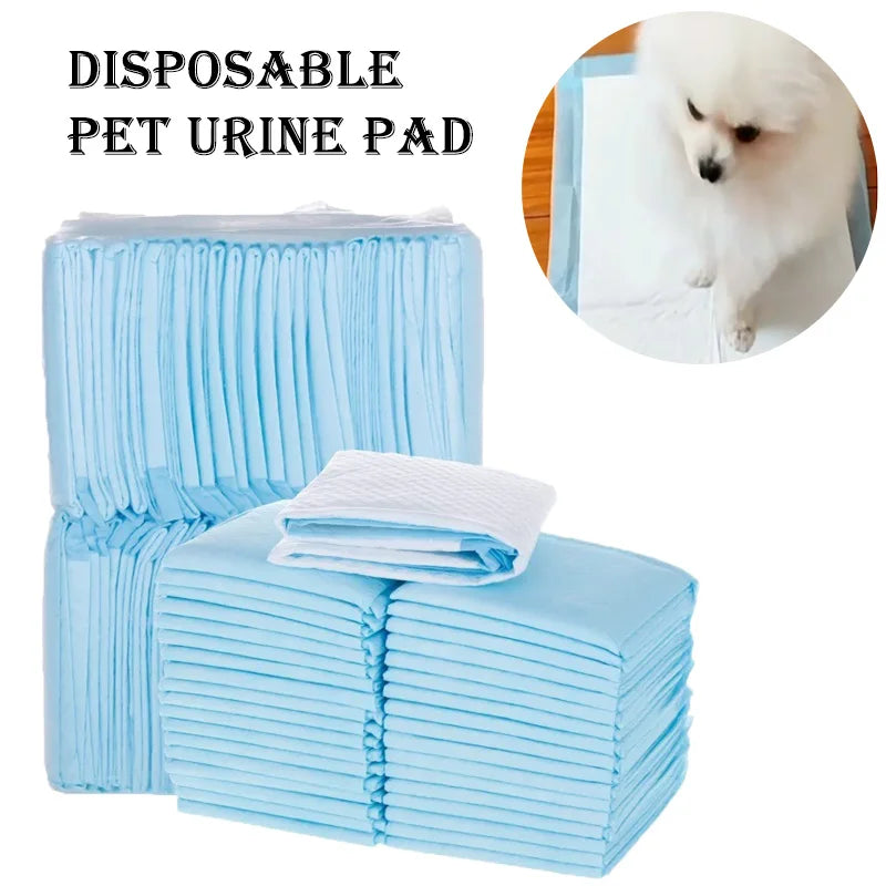 100/50/40/20PCS Pet Diaper Pads Absorbent Odor-Control Quick Dry Puppy Dog Training Pee Mats Pet Supplies Dog Toilet Disposable shimendi Sécurité et Confort pour Chien chat| Shimendi