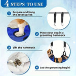 Pet Grooming Hammock Cat Dog Nail Clipper Fixer Teddy Hook Type Feeding Anti-scratch Artifact Restraint Bag Pet Accessories shimendi Sécurité et Confort pour Chien chat| Shimendi