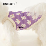 Pet Dog Vest Summer Cool Dog Clothes Cartoon Animals Cute Dog Clothing For Puppy Breathable Vest Yorkshire Chihuahua Costume - shimendi