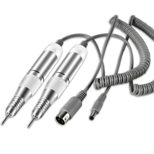 Professional Electric Nail Drill Handle 35000RPM Nail Art Drill Handpiece File Polish Grind Machine Manicure Drill Accessory - shimendi