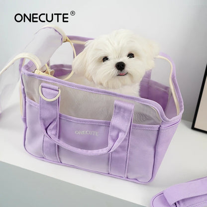 Onecute Carrier Bag Dogs  Cat Handheld Shoulder Transport Backpack Animal Pet Travel  Accessorie
