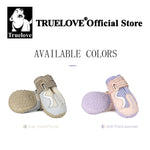 Truelove Breathable Dog Shoes with TPR Sole Flexible Protectable Soft Outsole Classic Outdoor Dog Boots All Breed 4Pcs TLS3962 - shimendi