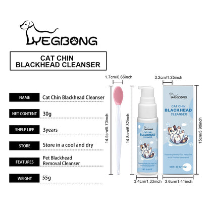 Pet Dental Care Kit for Dogs and Cats Teeth Cleaning Set Toothbrush 30ml Oral Solution Tartar Control Fresh Breath Gentle Hygien