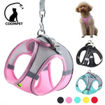 Dog Harness Leash Set for Small Dogs Adjustable Puppy Cat Harness Vest French Bulldog Chihuahua Pug Outdoor Walking Lead Leash shimendi Sécurité et Confort pour Chien chat| Shimendi