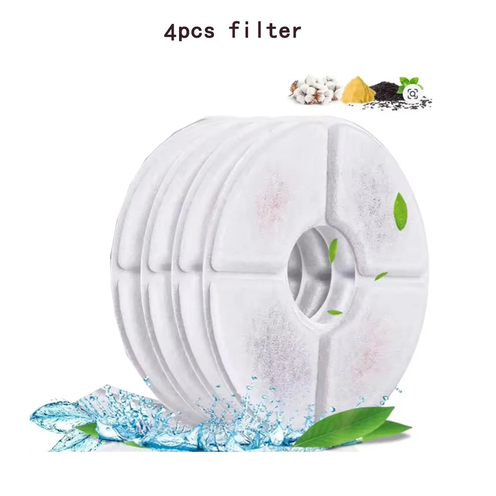 Replacement Filters for Cat Water Fountain Activated Carbon Replacement Filters Pet Cat Water Dispenser Filters Accessorie