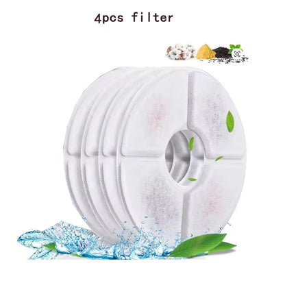 Replacement Filters for Cat Water Fountain Activated Carbon Replacement Filters Pet Cat Water Dispenser Filters Accessorie