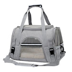 Pet Carrier Bag Foldable Small Dog Cat Carrying Out Bags Expansion Pet Travel Bag Mesh Breathable Expansion Crossbody Handbag - shimendi