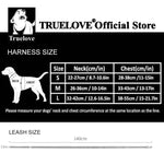 Truelove Pet Harness Leash Set Harris Tweed Fabric No Pull Dog Vest Harness for Walking Training Adjustable Easy Control TLH2912 - shimendi