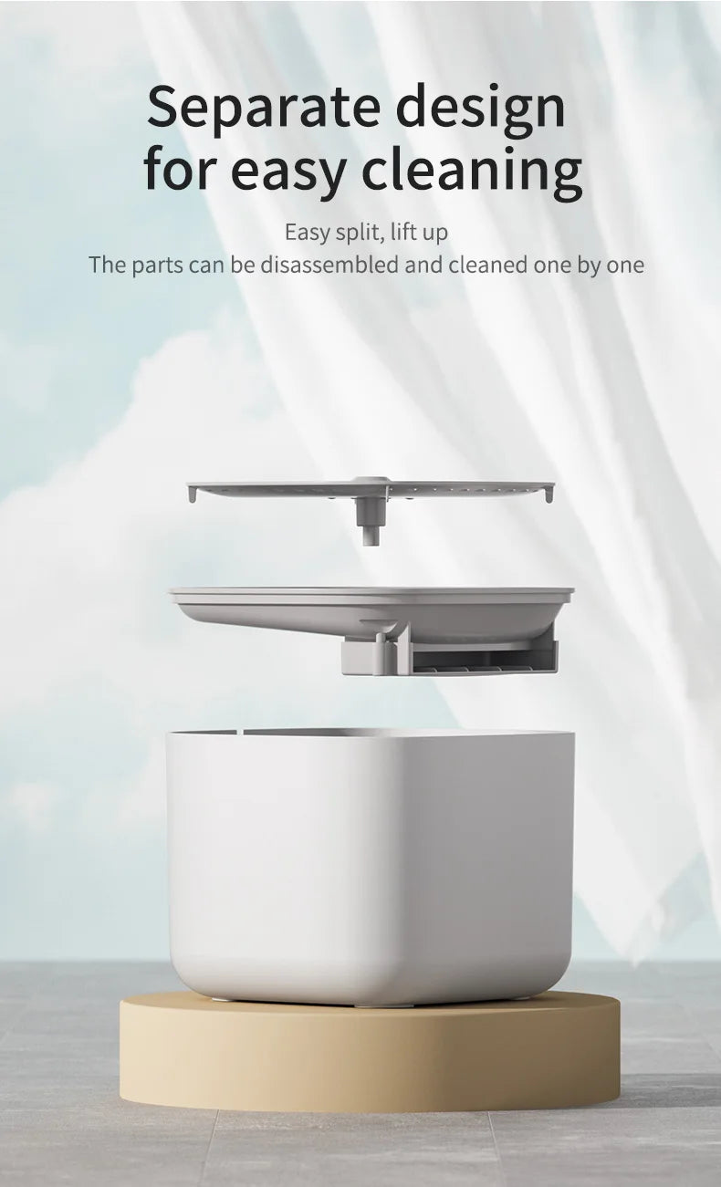 101oz/3L Pet Water Fountain Automatic Induction Circulating Filtering Cat Water Drinker USB Electric Mute Cats Water Dispenser