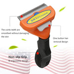 Pet Cat Hair Removal Combs Pet Grooming Brush Dogs Cats Hair Shedding Massage Combs Cat Hair Remover Cleaning Grooming Cat Brush - shimendi