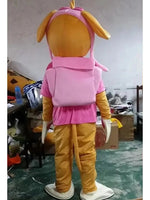Anime Dog Mascot Costume Walkable Cartoon Doll Props Halloween Carnival Party Performance Cosplay Paw Costume shimendi Sécurité et Confort pour Chien chat| Shimendi