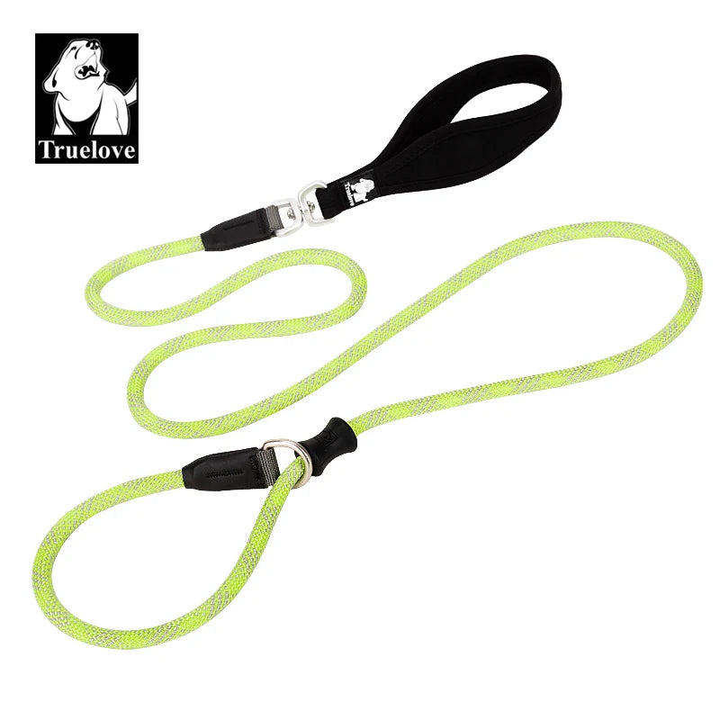 Truelove Pet Training Leash and Collar Durable Slip Lead Dog Leash Heavy Duty Comfortable Strong Rope Leash No Pull Pet TLL2575