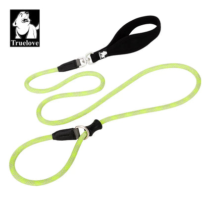 Truelove Pet Training Leash and Collar Durable Slip Lead Dog Leash Heavy Duty Comfortable Strong Rope Leash No Pull Pet TLL2575