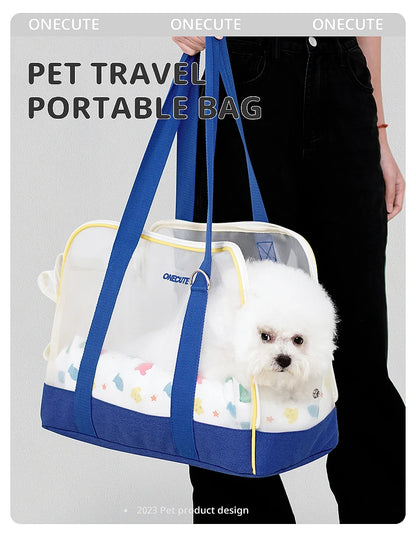 Pet Carrier Backpack, Breathable Travel Backpack for Small Dog Cat, Outdoor Comfort Carrier