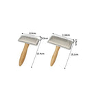 Dog Comb Brush for Dog Long Hair Cat Brush Car Animal Hair Solid Wood Pet Hair Remover Massage Cat Brush Pet Grooming GSZ05 - shimendi