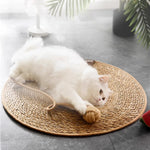 Cat Scratcher Rattan Mat Board Cat Scratch for Sharpen Nails Scraper Cats Tree Cat scratching post Sofa Mats Furniture Protector - shimendi