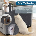 Self-Adhesive Cat Scratching Board Trimmable Cat Carpet Mat Anti Cat Scratcher Furniture Couch Corner Indoor Sofa Wall Protector - shimendi