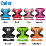 Cat Dog Harness with Lead Leash Adjustable Vest Polyester Mesh Breathable Harnesses Reflective sti for Small Dog Cat accessories shimendi Sécurité et Confort pour Chien chat| Shimendi