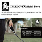 Truelove Pet Training Leash and Collar Durable Slip Lead Dog Leash Heavy Duty Comfortable Strong Rope Leash No Pull Pet TLL2575 - shimendi