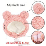 Pet Hat Cat Headgear Lion Rabbit Ears Dog Hat Dress up Pet Headwear Small Dog Pet Supplies - shimendi