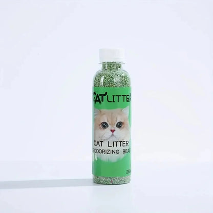 Cat Litter Deodorizing Beads Bottle - Odor Eliminator for Comfortable Home Smell Freshener for Cat Litter Box
