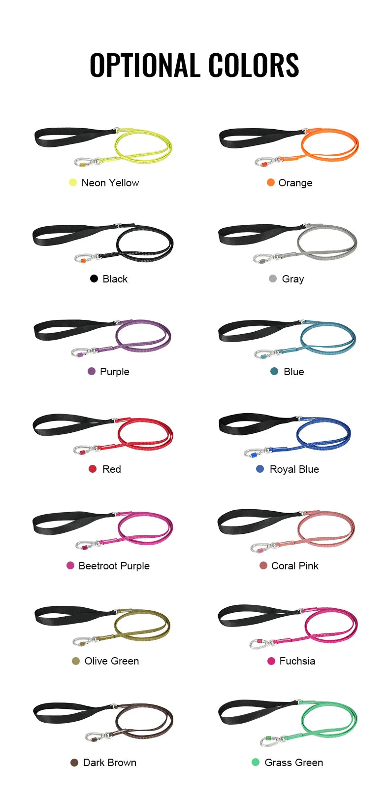 Truelove Lightweight Reflective Dog Leash High Quality Small Adjustable Pet Cat Set Cute Puppy Luxury Designer Dog Leash TLL2772