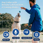 Dog Shock Collar4900Ft Dog Training Collar for 5-120lbs Small Medium Large Dog Rechargeable Waterproof Beep Vibration Safe Shock - shimendi