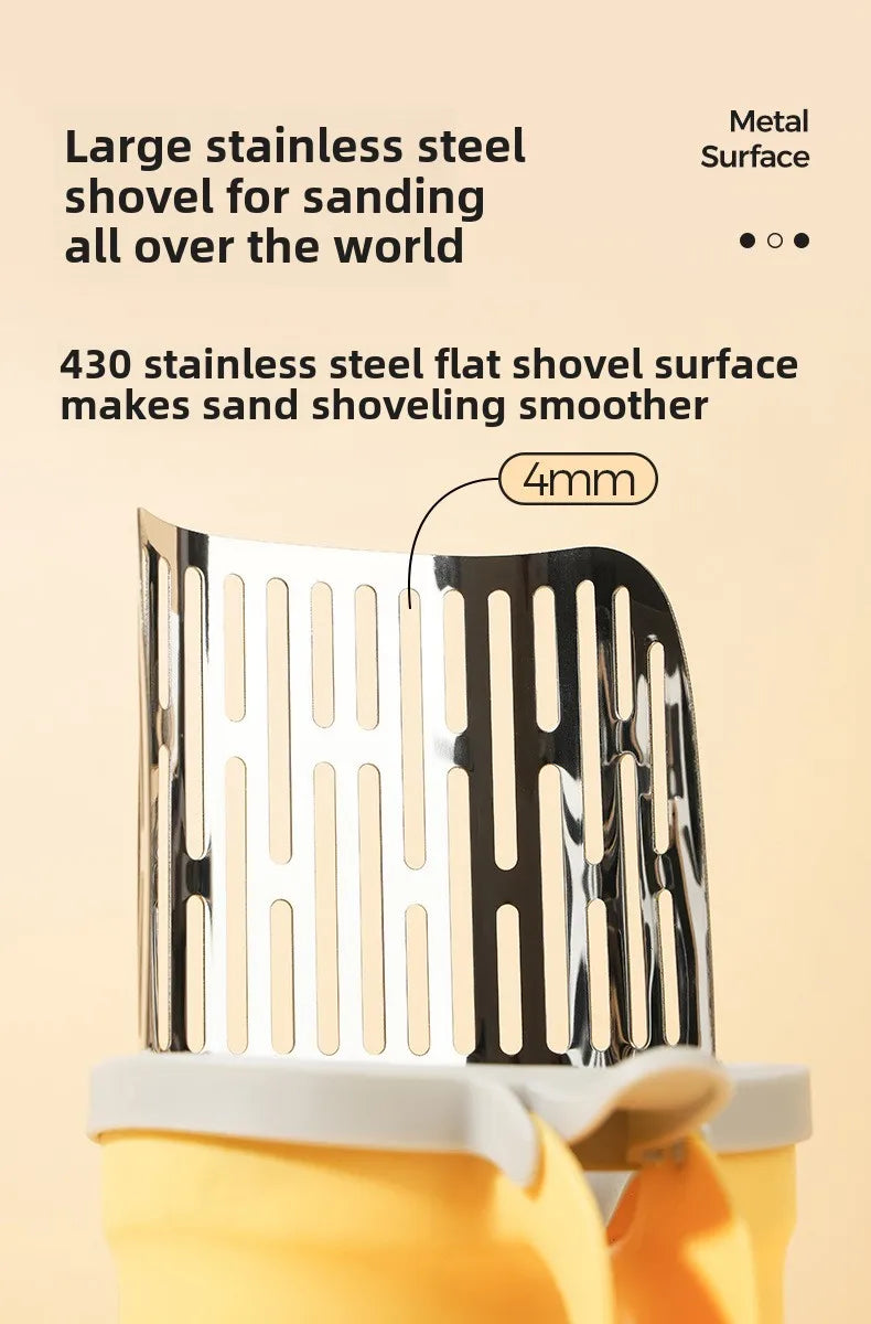 New Cat Litter Shovel Scoop with Refill Bag for Pet Filter Clean Toilet Garbage Picker Cat Supplies Cat Litter Box Self Cleaning