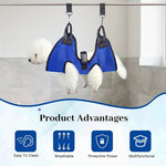 Pet Grooming Hammock Cat Dog Nail Clipper Fixer Teddy Hook Type Feeding Anti-scratch Artifact Restraint Bag Pet Accessories shimendi Sécurité et Confort pour Chien chat| Shimendi