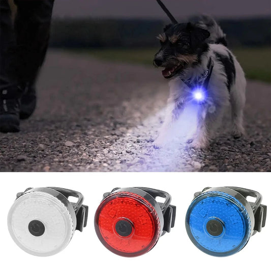 LED Pet Dog Cat Collar Pendant Portable Pet Safety Led Light USB Rechargeable Outdoor Night Walking Dog Collar Accessories shimendi Sécurité et Confort pour Chien chat| Shimendi