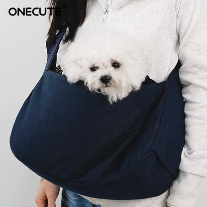 ONECUTE Foldable Pet Carrier Backpack for Small Dogs Cats Travel Tote for Chihuahua Yorkshire Puppy Outdoor Indoor Vet Visit