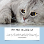 Pet Dental Care Kit for Dogs and Cats Teeth Cleaning Set Toothbrush 30ml Oral Solution Tartar Control Fresh Breath Gentle Hygien - shimendi