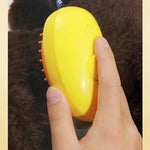 Pet spray mango massage comb cat and dog one-click spray anti-skies comb bath brush remove floating hair pet comb - shimendi
