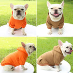 Winter Pet Dog Clothes Hoodies Warm Sweater with Pockets Coat Outfit Puppy Jacket Cotton Pet Costume Chihuahua Sweatshirt Perro - shimendi