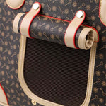Multifunctional Leather Pet Carrier Bag Luxury Small Dog Carrier Bags Pets Acessorios Cat Carrier Transporte Perro Pet Items shimendi Sécurité et Confort pour Chien chat| Shimendi