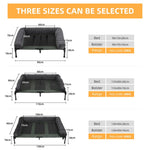 XXL XL Large Dog Bed Outdoor Raised Dog Bed with Cooling Breathable Mat and Soft Plush Mat Pet Puppy Camping Cot for Home Garden shimendi Sécurité et Confort pour Chien chat| Shimendi